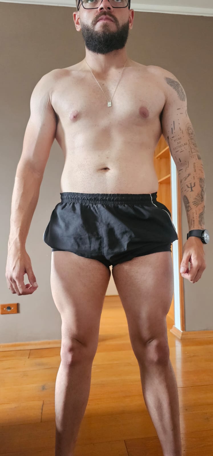 Depois — Aluno 1, Recomposição corporal